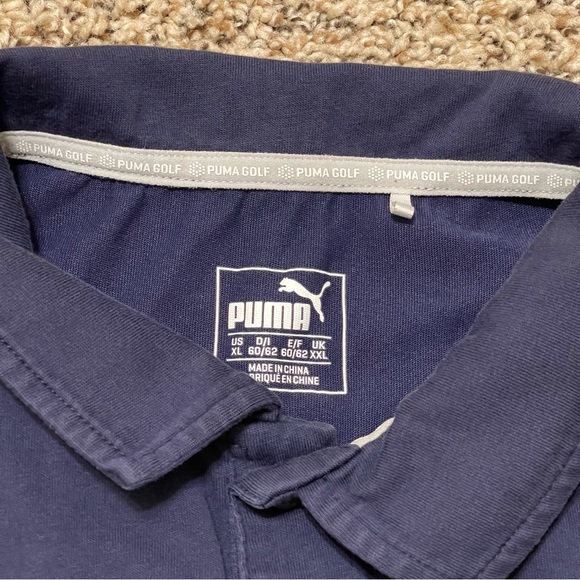 PUMA Collared Golf Polo Shirt - Picture 6 of 7